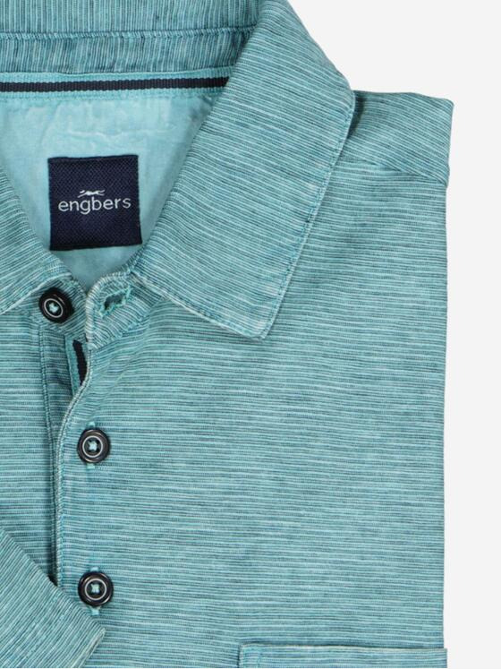 engbers Herren Polo-Shirt regular Gruen 37118