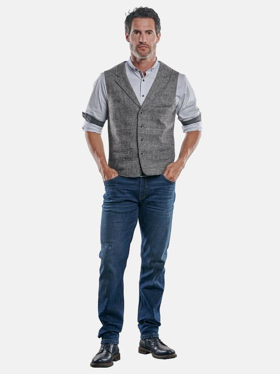 engbers Herren Sakkoweste in hochelatischer Warenqualität Anthrazit 30243