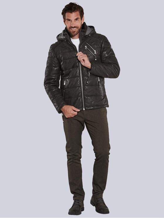 engbers Herren Lederjacke regular Braun 35447