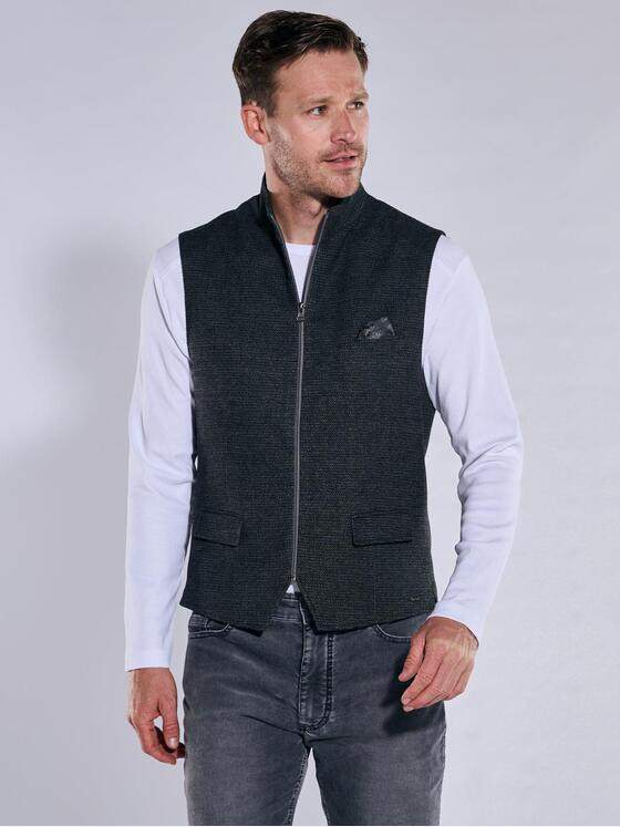 engbers Herren Sakko-Weste regular Anthrazit 37543