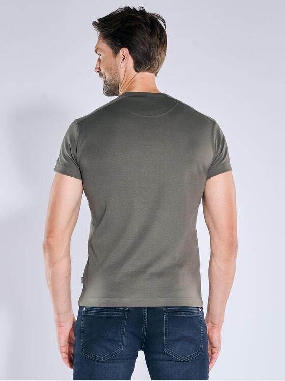 engbers Herren Basic-Shirt "My Favorite" organic Dunkelbraun 39256