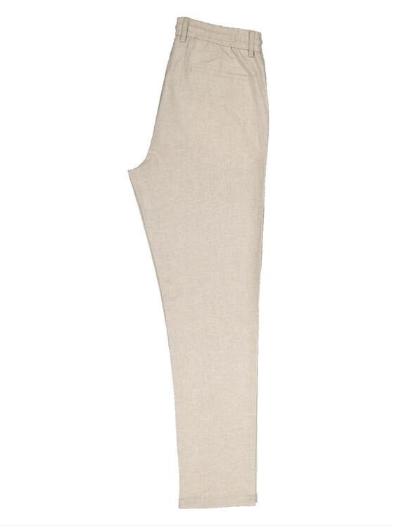 emilio adani Herren Anzug-Hose slim fit Beige 36962