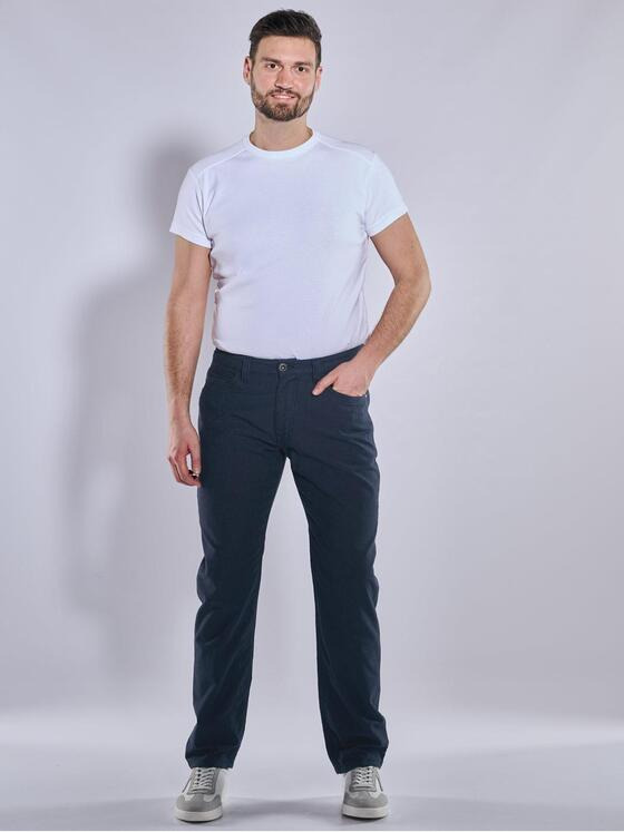 engbers Herren 5-Pocket-Hose regular Blau 36259