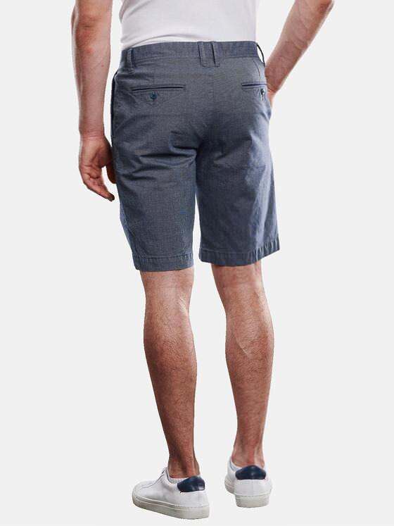 engbers Herren Chino-Short regular Mittelblau 31595