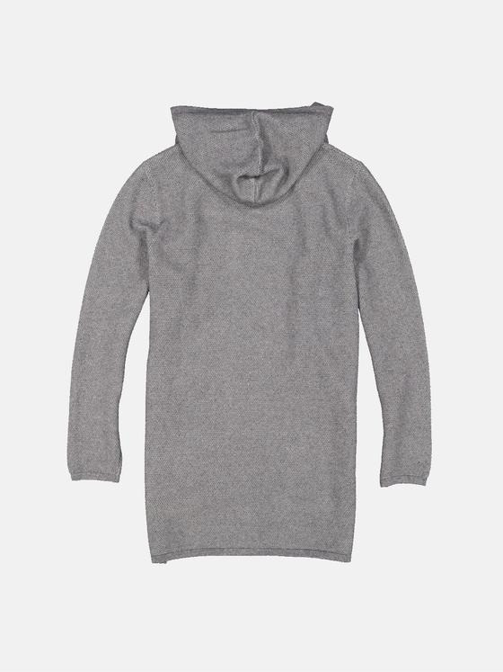 emilio adani Herren Cardigan strukturiert Grau 34124