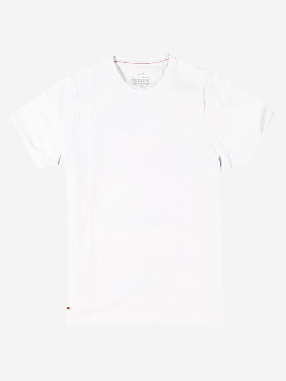 emilio adani Herren T-Shirt "My Favorite" slim fit Weiß 36231