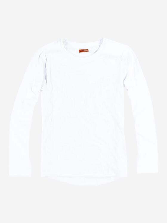 emilio adani Herren Langarm-Shirt "My Favorite" Weiß 36285