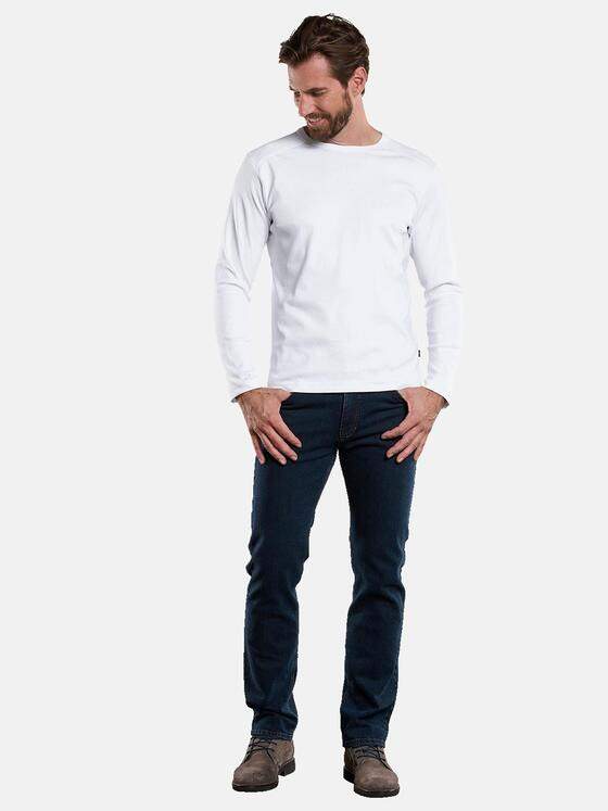 engbers Herren Langarm-Shirt "My Favorite" organic Weiß 36286