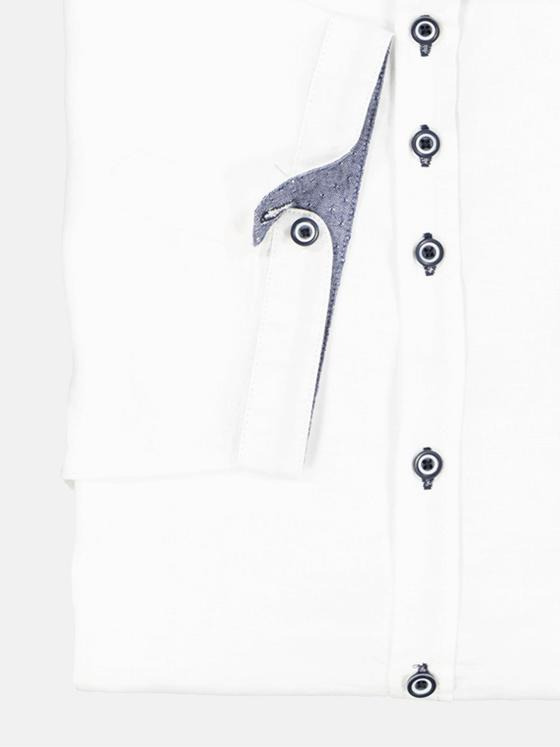 engbers Herren Kurzarm-Hemd uni Weiß 34950