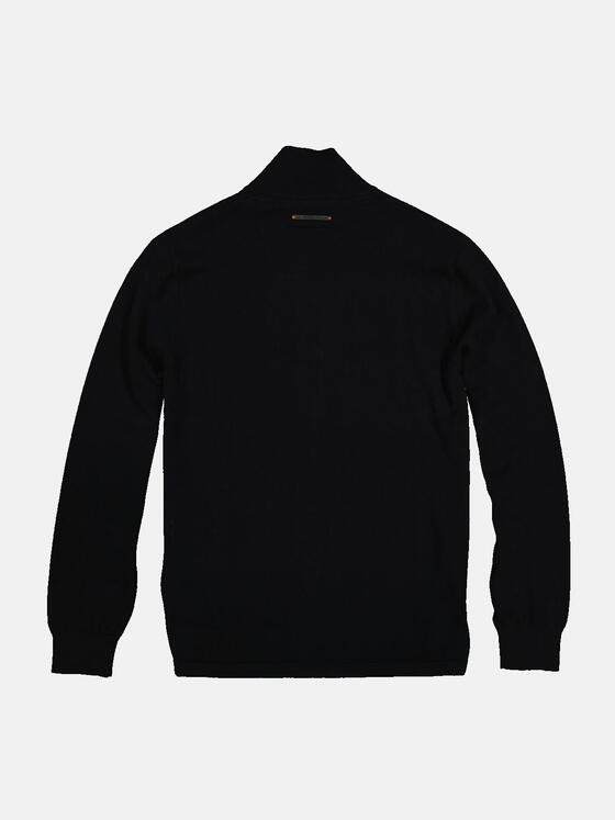 emilio adani Herren Cardigan regular Schwarz 35585