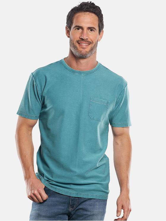 engbers Herren Atmungsaktives Sommershirt Türkis 30040