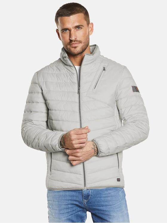 emilio adani Herren Steppjacke slim fit Grau 34291