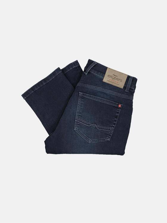 engbers Herren Super-Stretch-Jeans slim fit Indigoblau 33721
