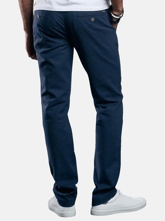 emilio adani Herren Modische Leinenhose mit softem Warengriff Blau 29834