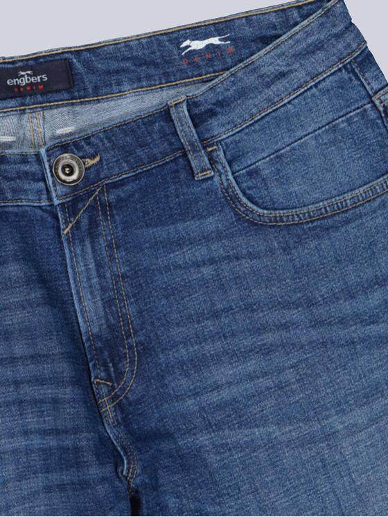 engbers Herren Super-Stretch-Jeans slim fit Blau 36256