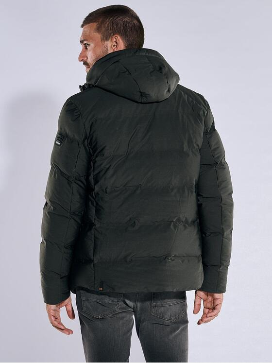 emilio adani Herren Steppjacke slim fit Grün 37449