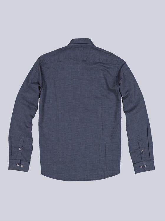 engbers Herren Langarm-Hemd "My Favorite" Blau 33460
