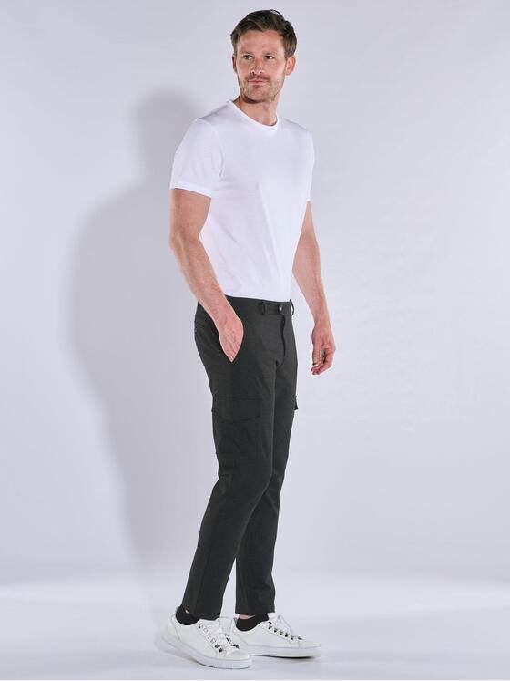 ENGBERS GERMANY Herren Cargo-Hose regular Grau 37667