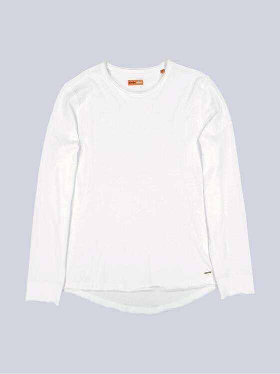 emilio adani Herren Langarm-Shirt "My Favorite" Reinweiss 33481