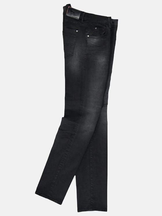 emilio adani Herren softe Used-Denim Schwarz 28945