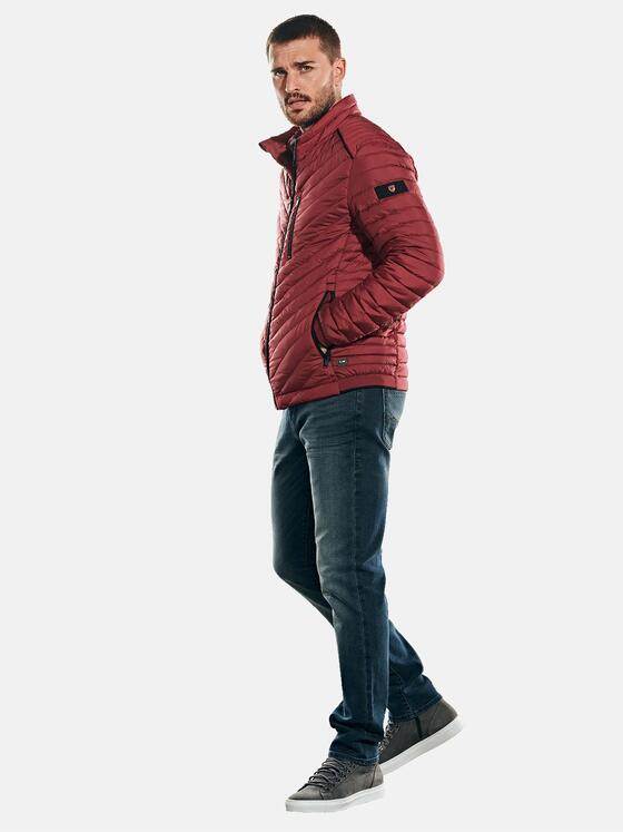 emilio adani Herren Jacke mit Bündchen Rot 31998