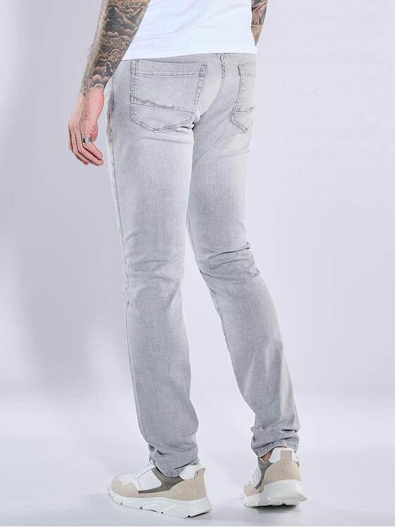 emilio adani Herren Super-Stretch-Jeans slim fit Grau 38636