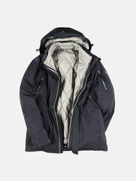 engbers Herren 2 in 1 Funktionsjacke Saphirblau 31856