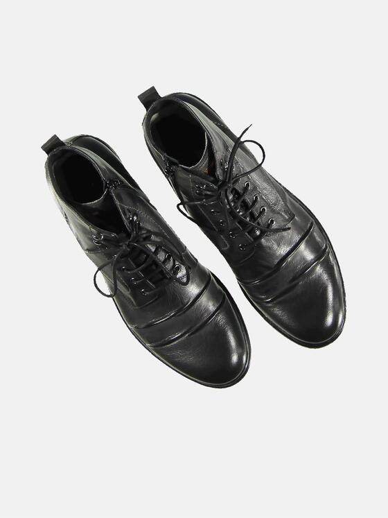 emilio adani Herren Boots mit Micro-Fleece-Futter Grau 31936