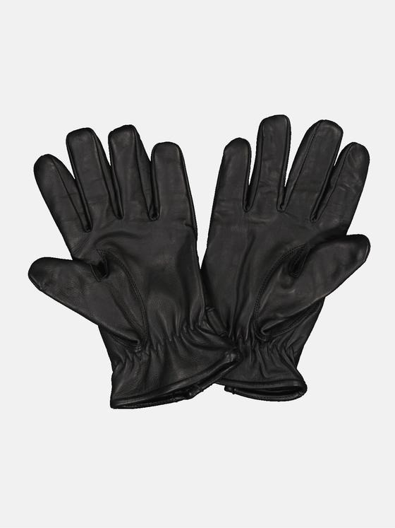 emilio adani Herren Lederhandschuhe Schwarz 35910
