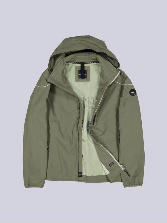 engbers Herren Übergangsjacke mit abnehmbarer Kapuze Khaki 38372