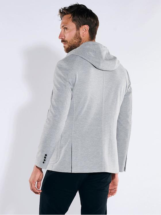 emilio adani Herren Freizeit-Sakko slim fit Grau 36376