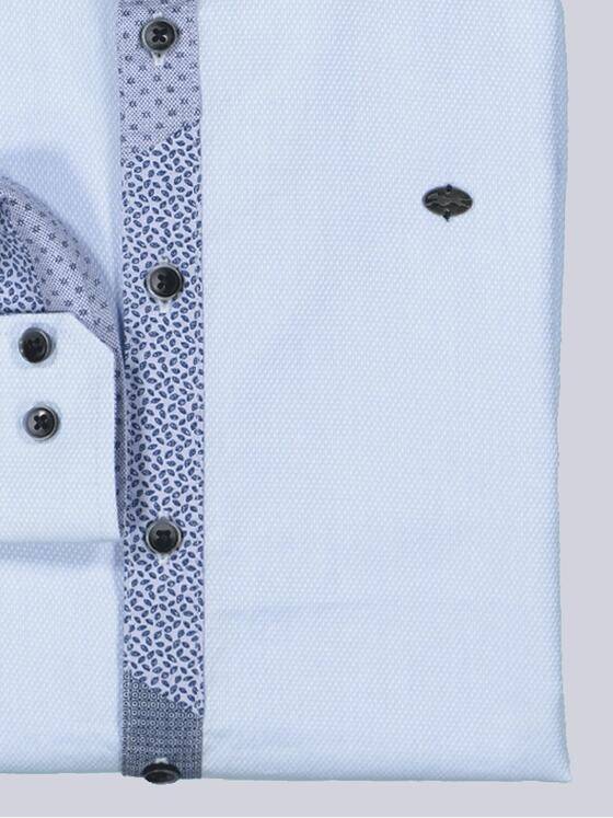 engbers Herren Langarm-Hemd regular Blau 35796
