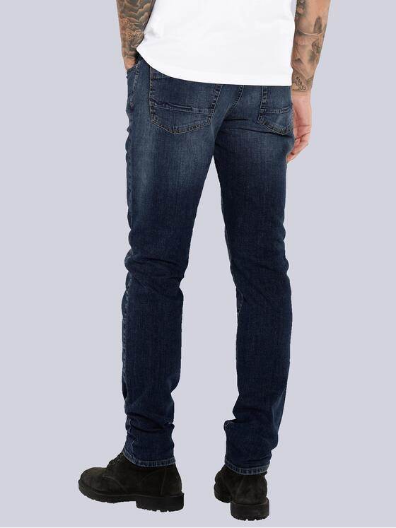 emilio adani Herren Super-Stretch-Jeans slim fit Blau 35497