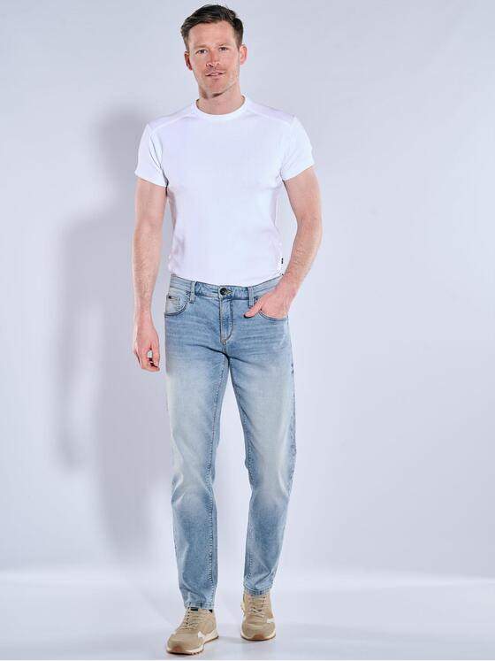engbers Herren Leichte Sommer-Jeans Superstretch Blau 38666