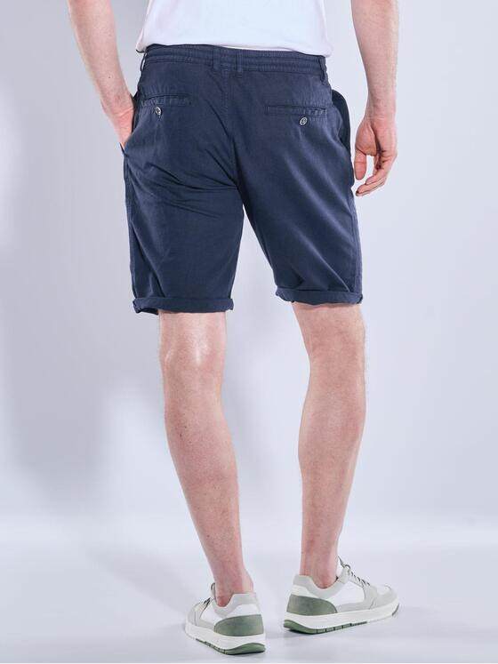 engbers Herren Chino-Bermuda mit Tunnelzug Marineblau 38941