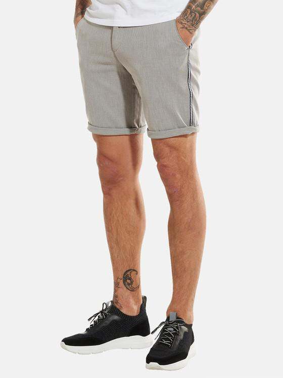emilio adani Herren Bermuda-Chino Grau 31618