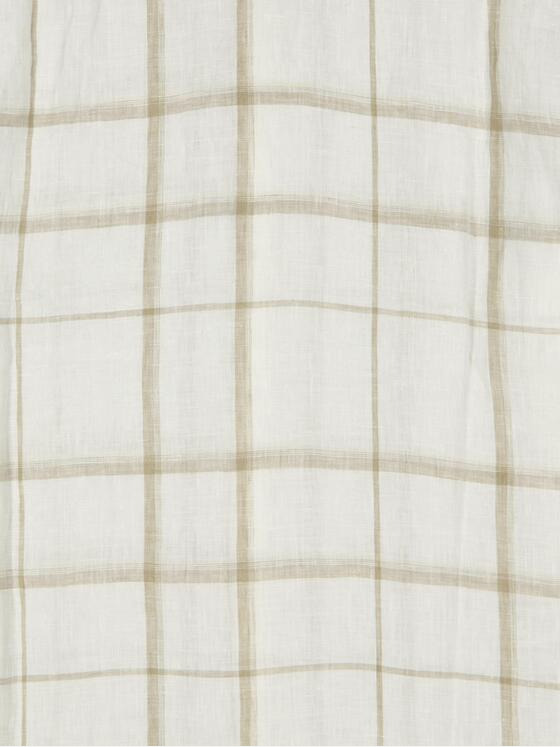 ENGBERS GERMANY Herren Langarm-Hemd kariert Beige 35129
