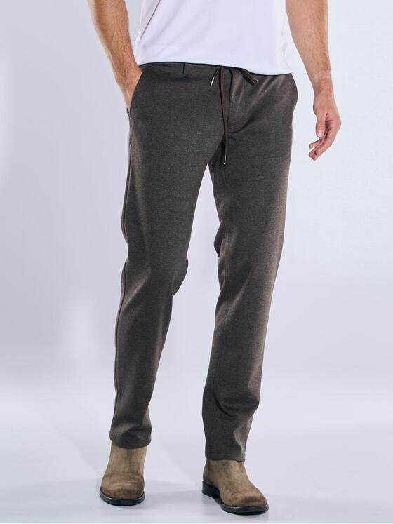 emilio adani Herren Hose Dunkelbraun 39315