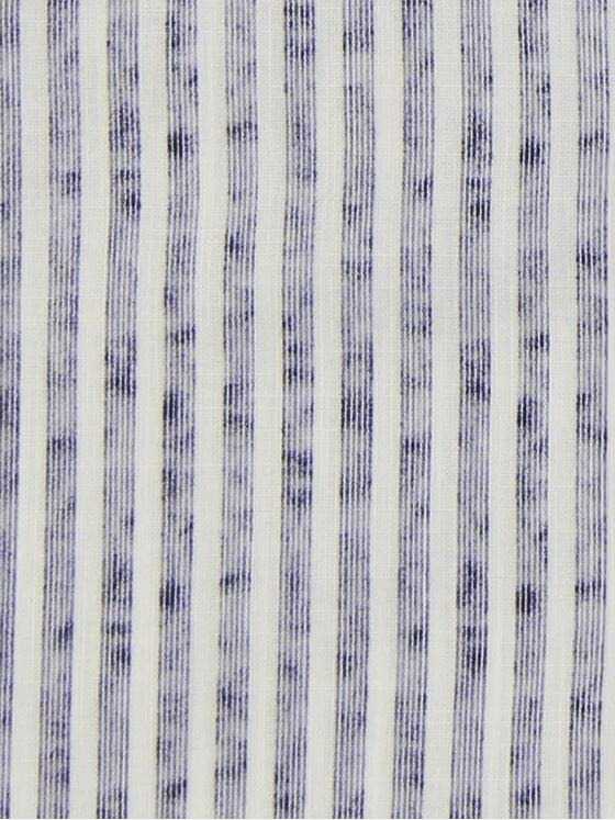 engbers Herren Gestreiftes Kurzarmhemd mit Kontrastdetails Blau 29892
