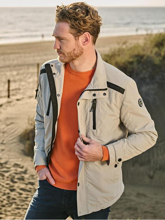 engbers Herren Funktionsjacke regular Naturweiss 36494