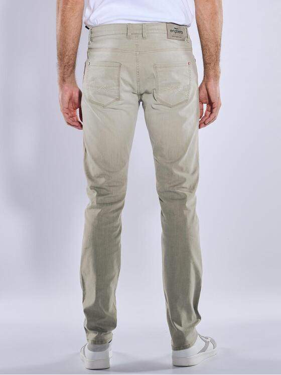 engbers Herren Super-Stretch-Jeans slim fit Beige 37057