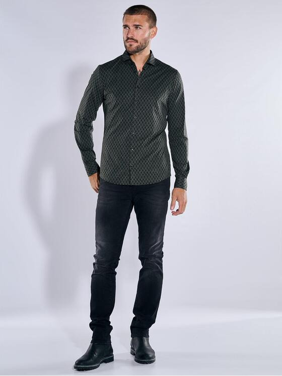 emilio adani Herren Funktionshemd Grün 37223