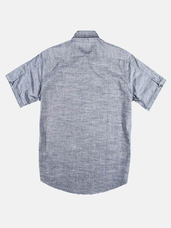 engbers Herren Kerniges Hemd mit Galon-Tape Saphirblau 29426