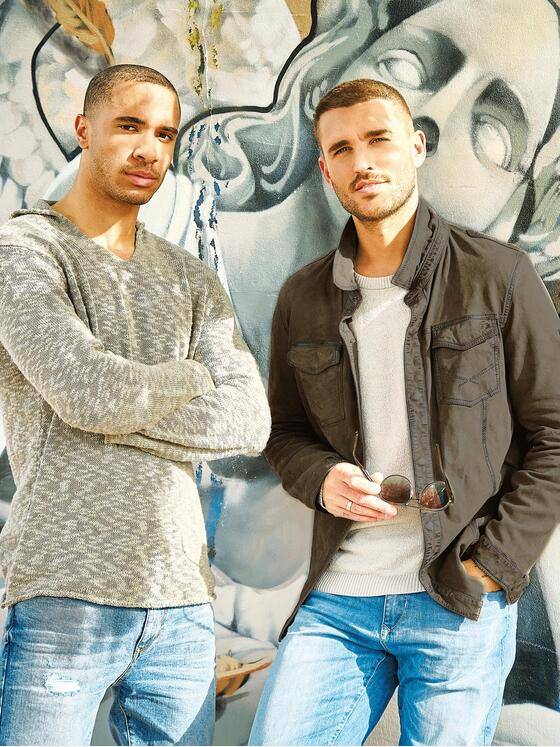 emilio adani Herren Pullover Braun 34842