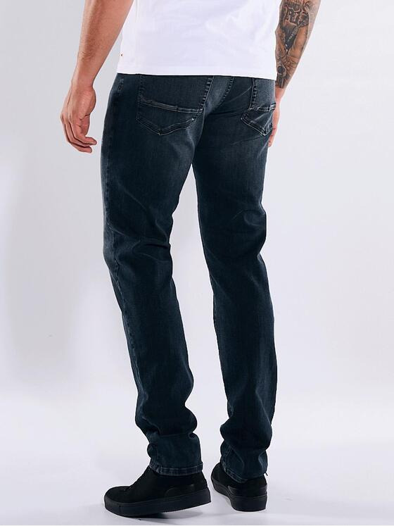 emilio adani Herren Super-Stretch-Jeans slim fit Blau 35501