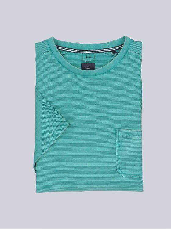 engbers Herren T-Shirt strukturiert Petrolgruen 39296