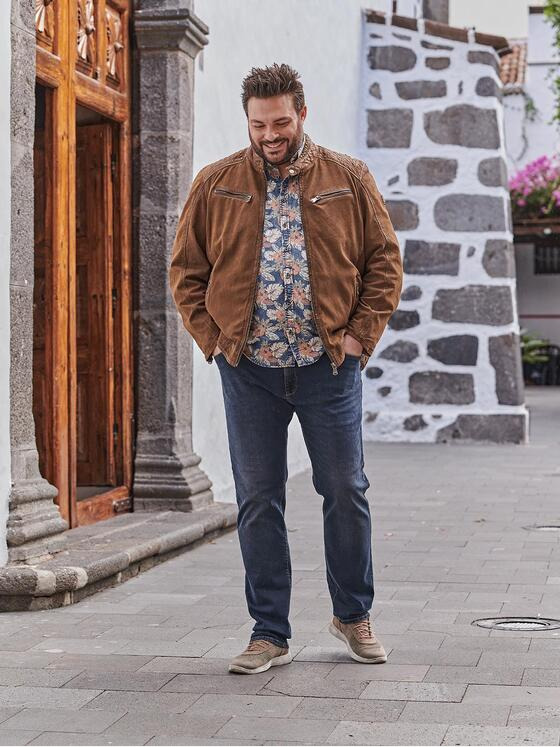 engbers Herren Lederjacke regular Braun 34441