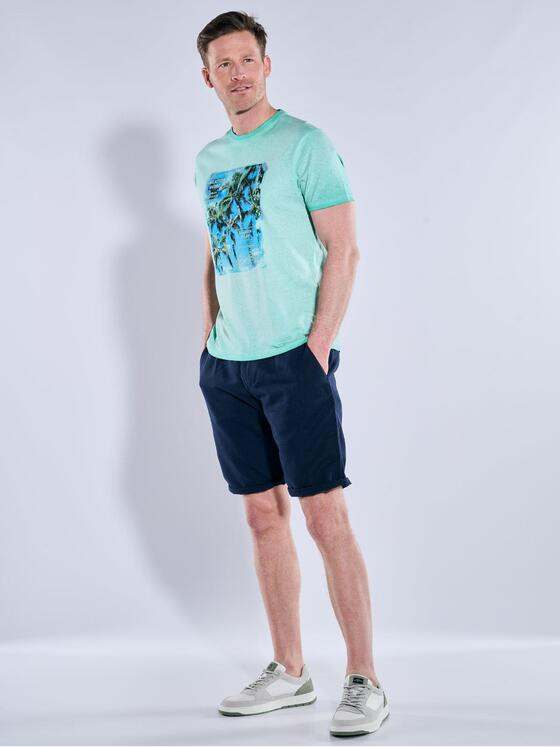 engbers Herren T-Shirt uni Tuerkis 38974