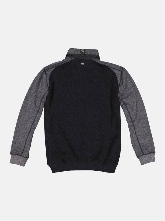 engbers Herren Sweatshirt mit Stehkragen Anthrazit 33829