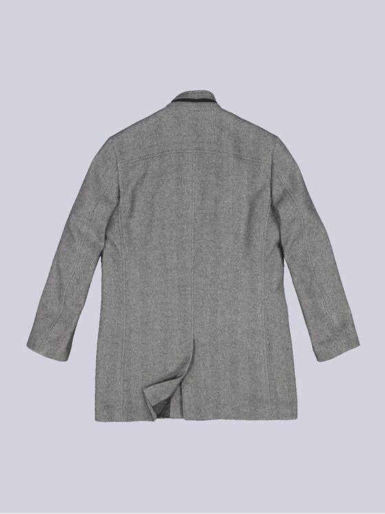 ENGBERS GERMANY Herren Mantel mit herausnehmbarem Inlet Kieselgrau 33587